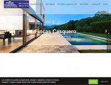 Tablet Screenshot of casqueromartinez.com